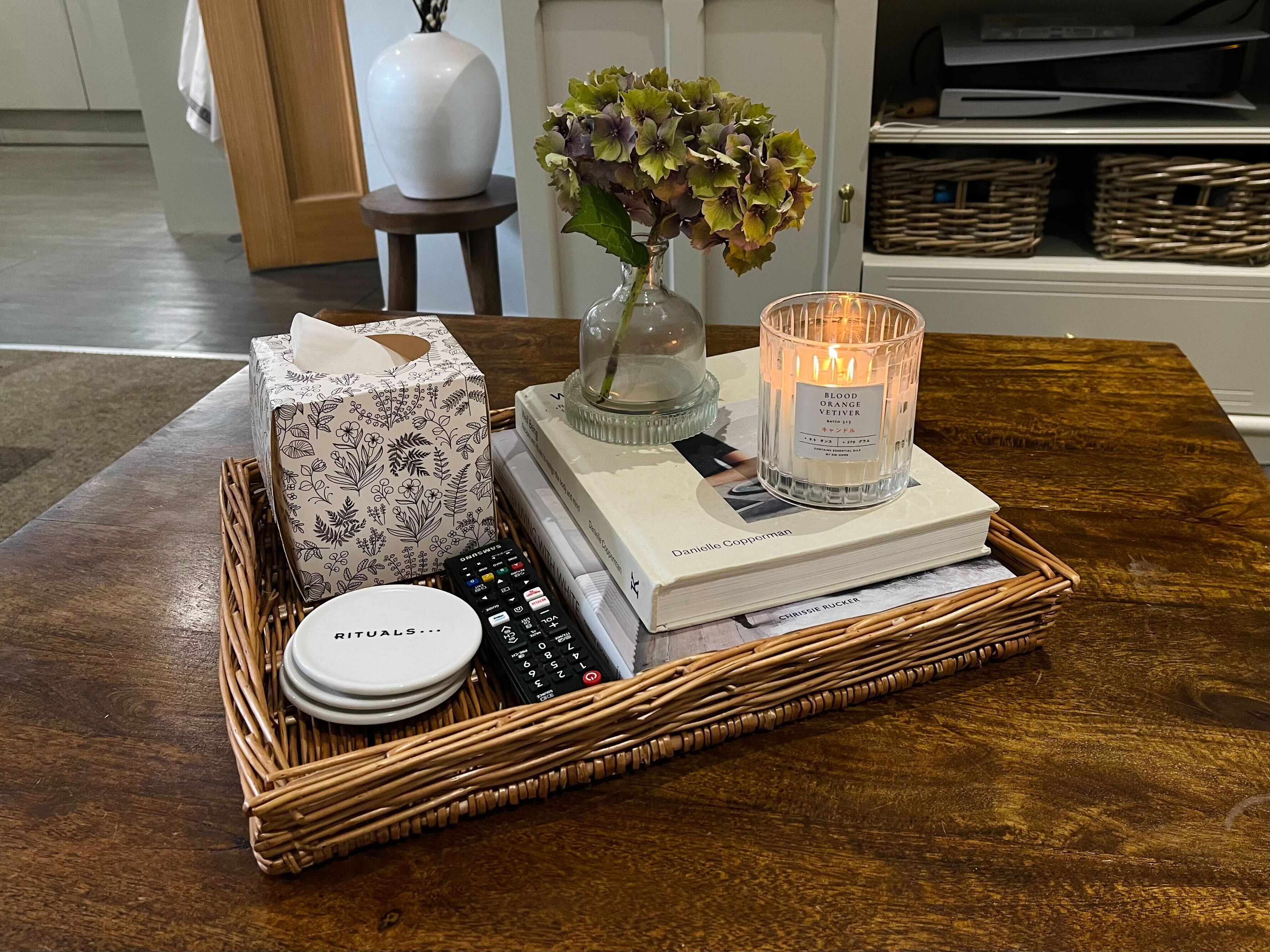 How Do You Style a Coffee Table With a Tray Northern Willow