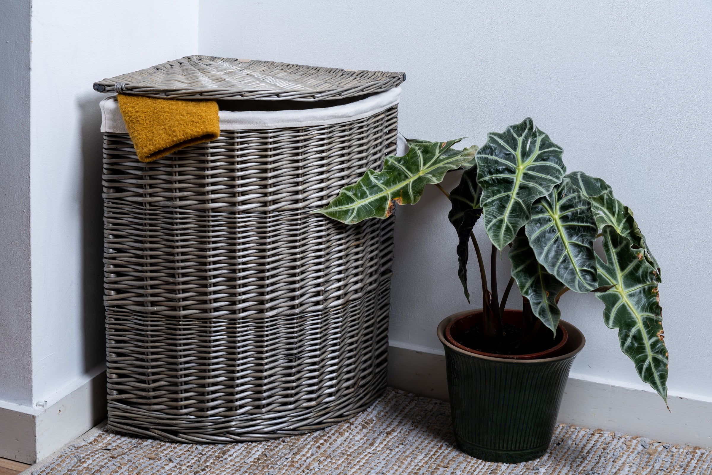 Wicker Laundry Baskets