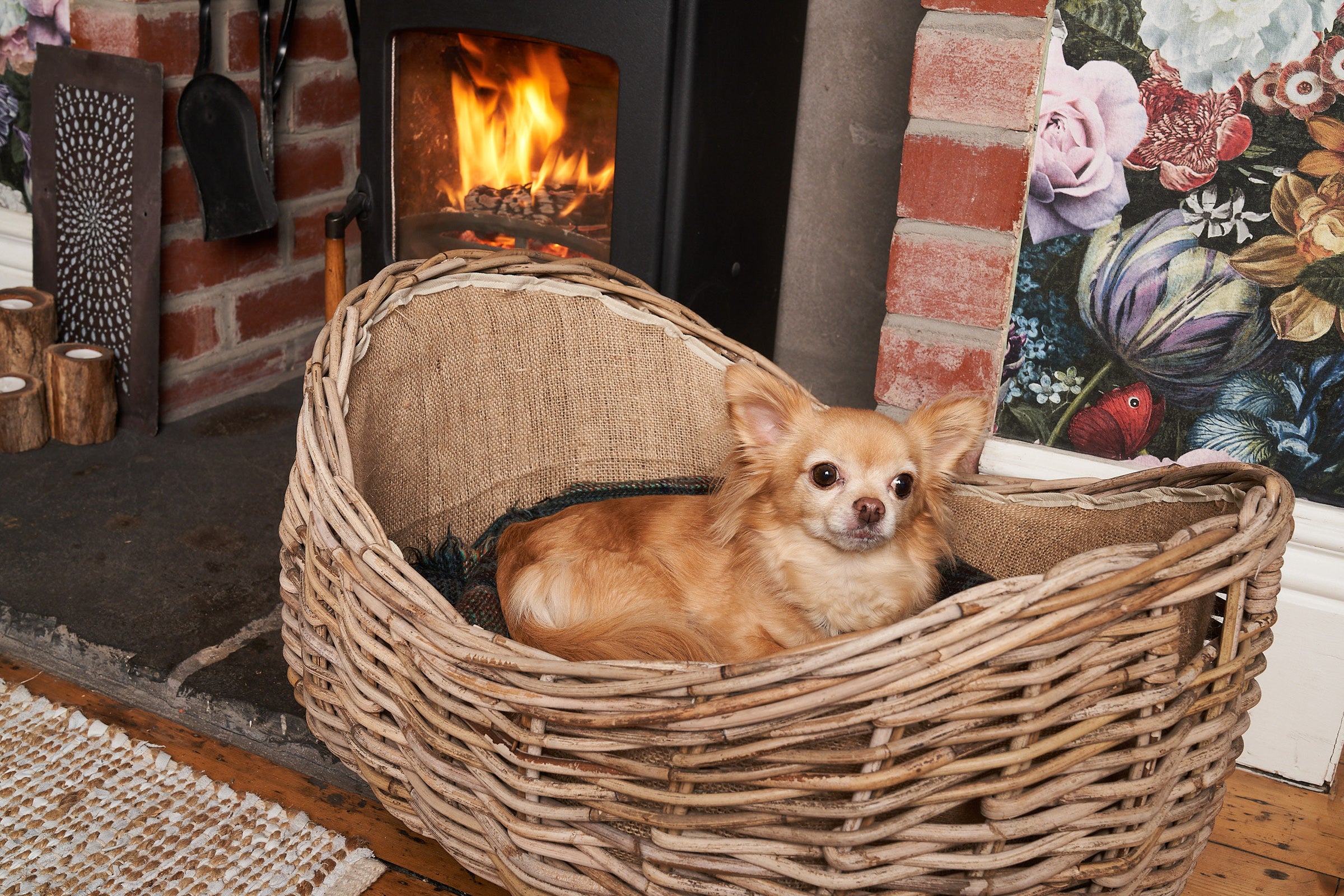 Hessian Baskets