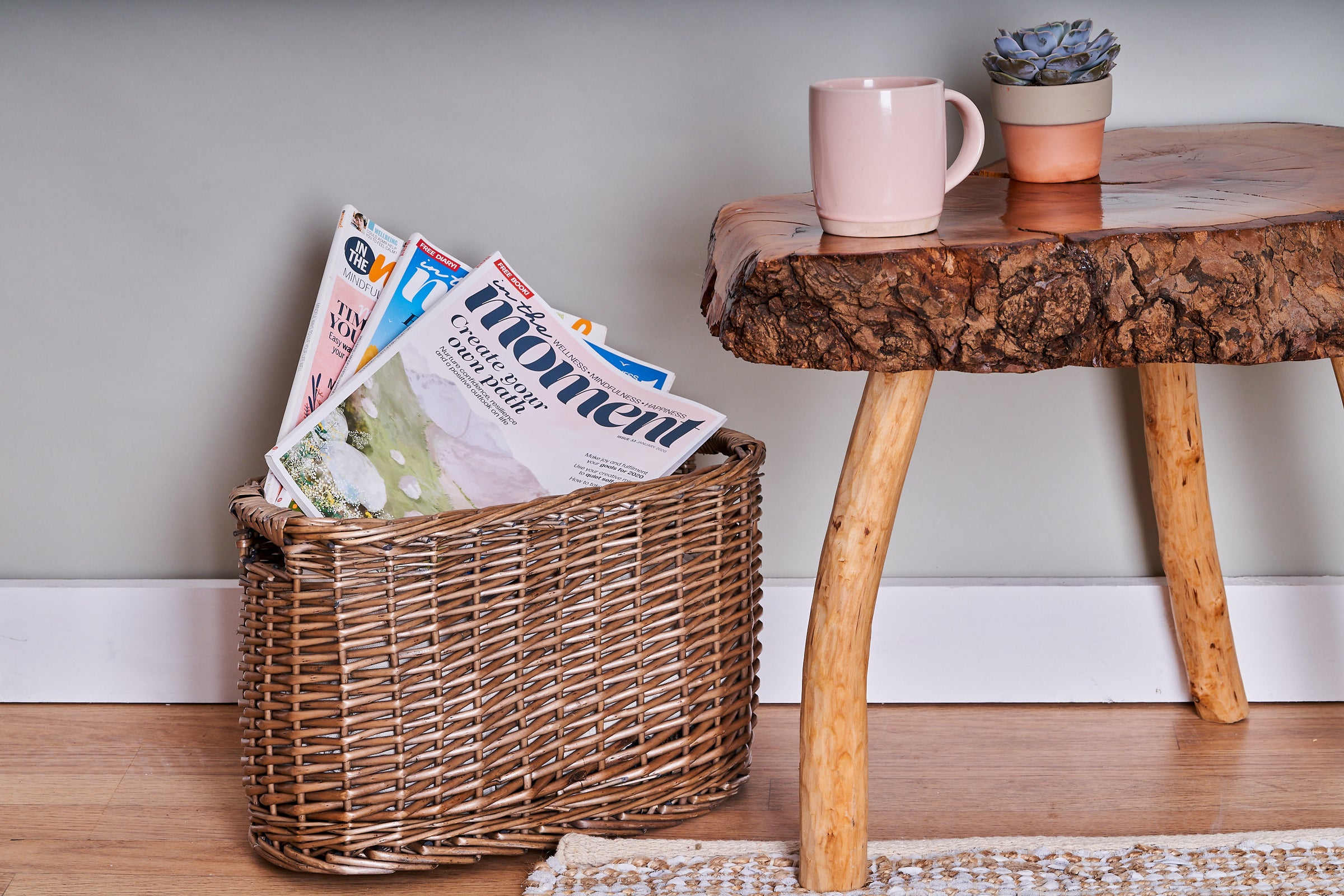 Handmade Wicker Magazine Holders