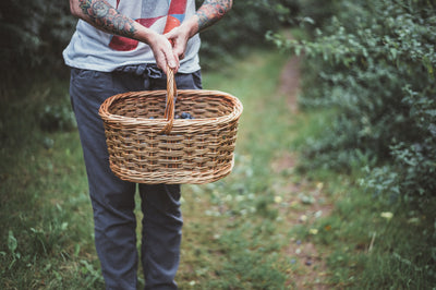 Wicker Garden Trug Baskets