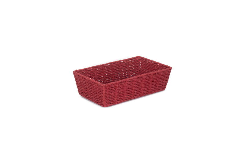 Red Paper Rope Tray