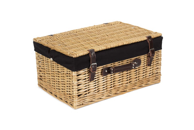 Buff Wicker Hamper