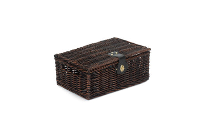 Chocolate Brown Hamper Unlined Front