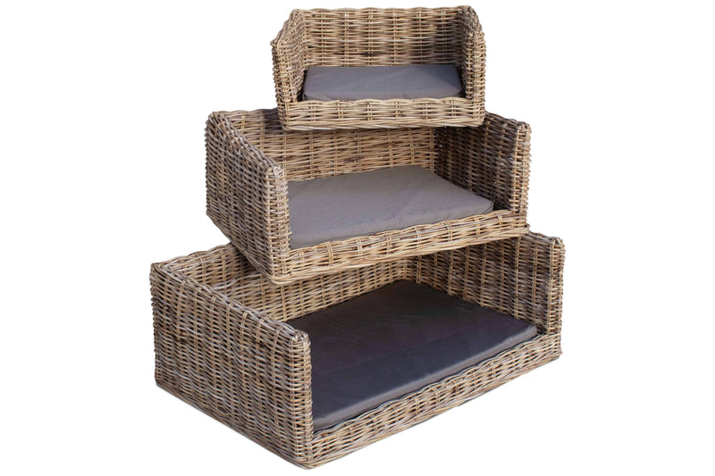 Luxury Rattan Dog Sofa Bed