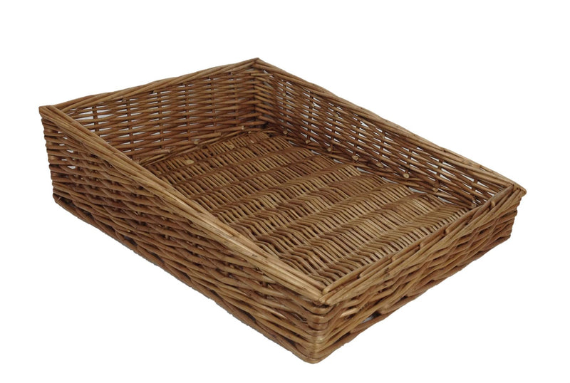 Flat Wicker Display Tray