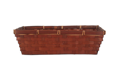 Dark Brown Bamboo Packing Tray