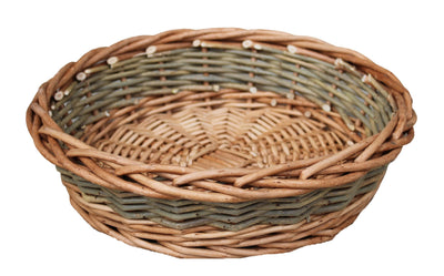 Unpeeled Willow Round Tray