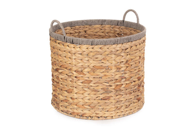 Round Water Hyacinth Basket