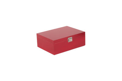 Red Wooden Box 12" Front Side