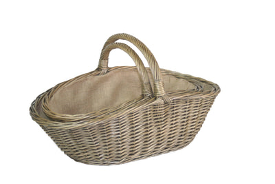Antique Wash Harvesting Basket Set