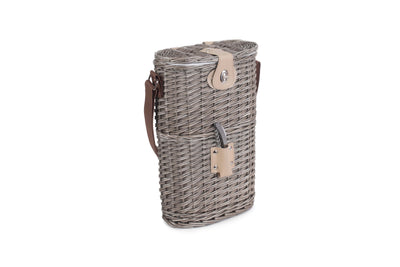 2 Bottle Chilled Carry Basket Front Closed