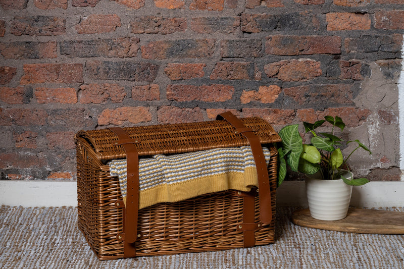 Light Steamed Domed Storage Hamper