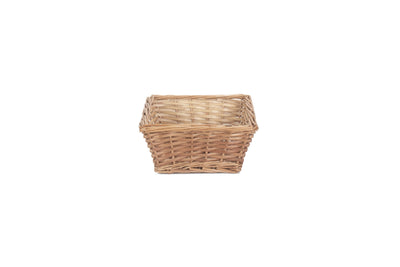 Light Steamed Square Split Willow Tray