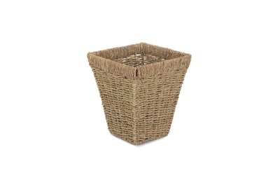 Seagrass Square Waste Paper Basket Far