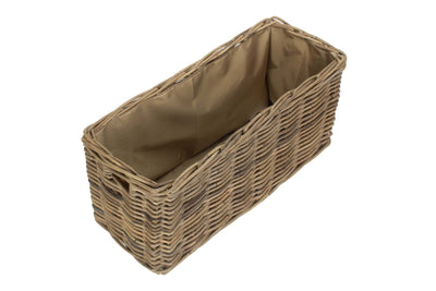 Small Under Bench Basket With Cordura Lining