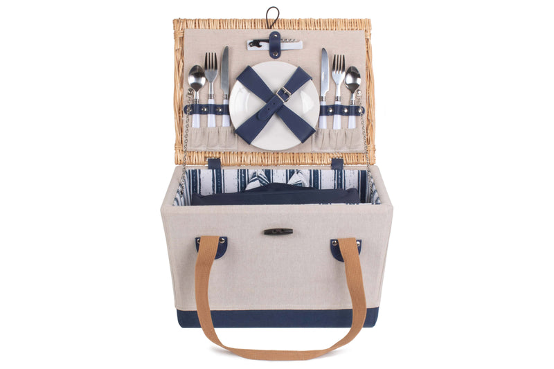 2 Person Nautical Hamper Front Open