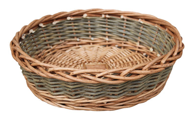 Unpeeled Willow Round Tray