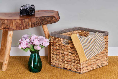 Hyacinth Storage Basket