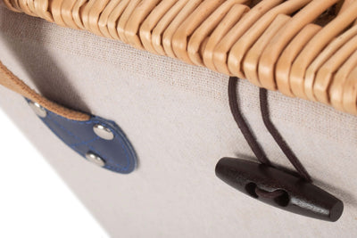 2 Person Nautical Hamper Clasp Detail