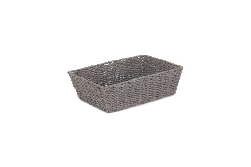 Grey Paper Rope Tray