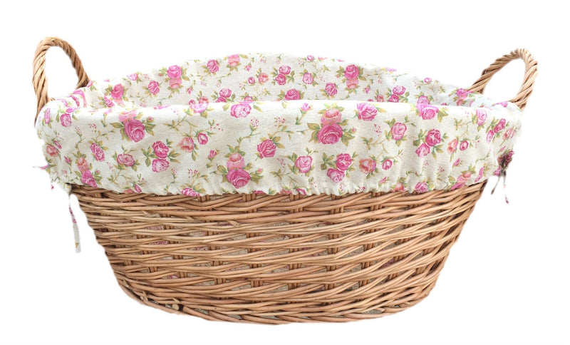 Light Steamed Wash Basket Rose