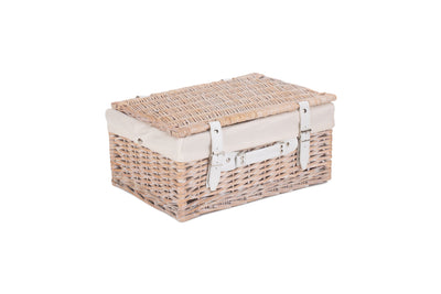 White Wicker Hamper