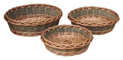 Unpeeled Willow Round Tray