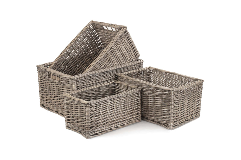 Antique Wash Storage Basket