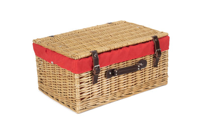 Buff Wicker Hamper