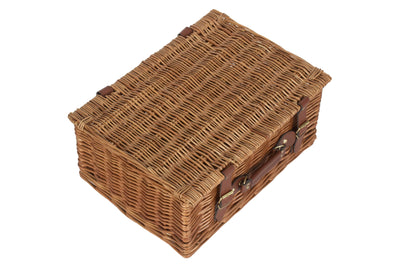 Light Steamed Hamper Medium Unlined Closed