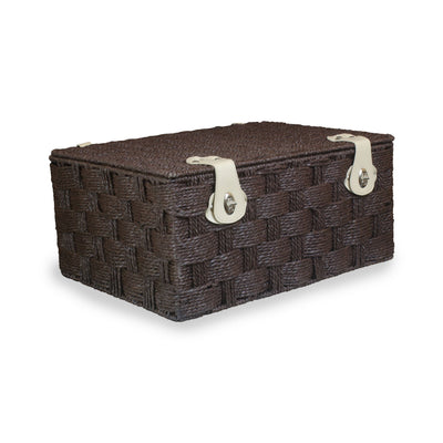 Paper Rope Hamper Brown