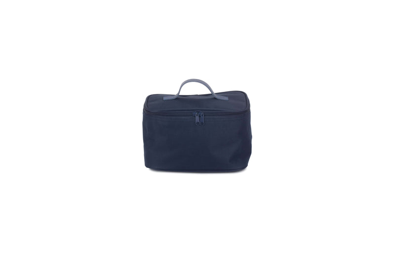 Small Navy Blue Cooler Bag Closed