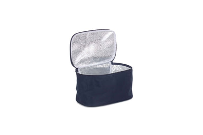 Small Navy Blue Cooler Bag Inside