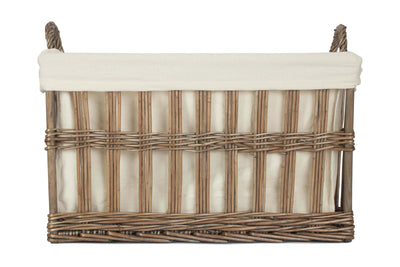 Malmö Openwork Laundry Storage Basket Side