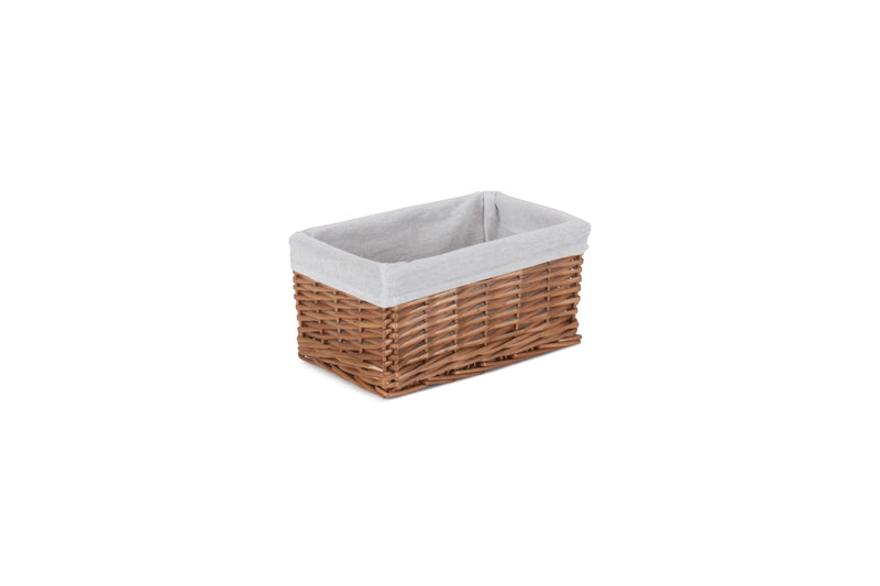 Small Double Steamed Wicker Storage Basket