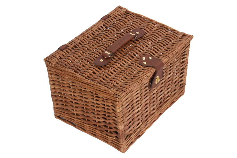 Light Steamed Small Chest Hamper Large Side View