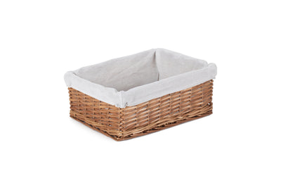 Large Double Steamed Wicker Storage Basket