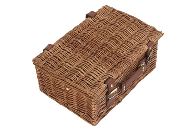 Green Tweed Classic Picnic Hamper Small closed