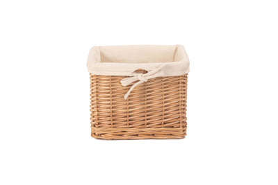 Small Deep Storage Basket With Lining