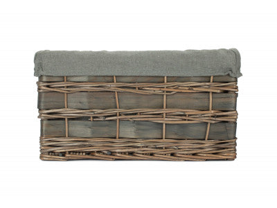 Grey Scandi Storage Basket