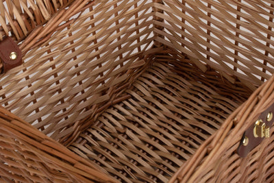 Light Steamed Small Chest Hamper Inner Detail