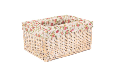 White Wash Storage Basket