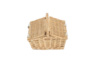 Small Double Lidded Hamper Classic High View