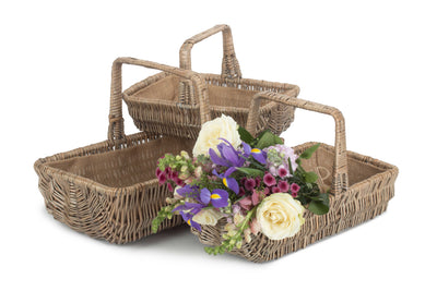 Outdoor Wicker Baskets