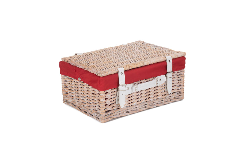 White Wicker Hamper