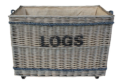 Jumbo "Logs" Basket Wheeled Version