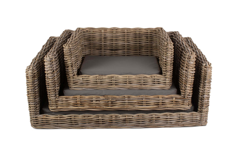 Luxury Rattan Dog Sofa Bed