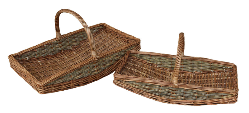 Unpeeled Garden Trug Pair