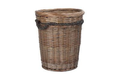 Tall Deluxe Log Basket Front
